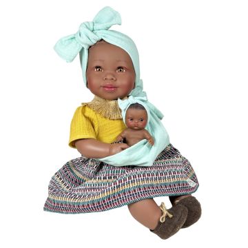 Bambola Maria Fascia Senape