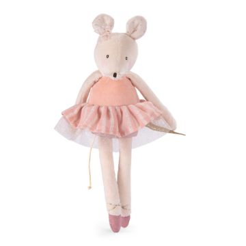 Bambola di Stoffa Topina Rosa di Moulin Roty Bambola di Stoffa Topina Rosa di Moulin Roty