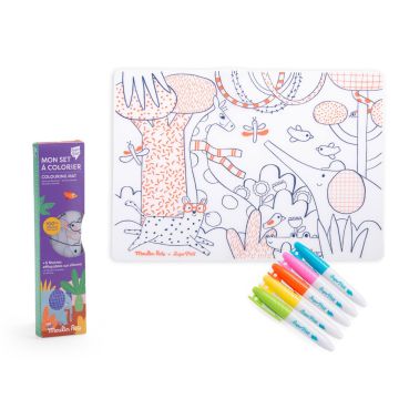 tovaglietta in silicone da colorare les toupitis moulin roty bindi giochi tovaglietta in silicone da colorare les toupitis moulin roty bindi giochi