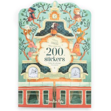 album da colorare il grand express con sticker moulin roty album da colorare il grand express con sticker moulin roty