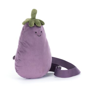 idea regalo originale borsa marsupio melanzana amuseables jellycat bindi giochi