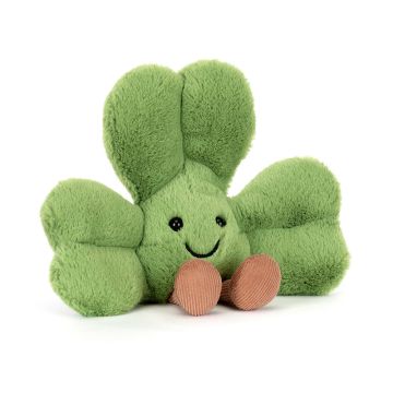 Peluche Trifoglio Siofra Shamrock Amuseable Jellycat originale 15cm ottimista - Bindi Giochi
