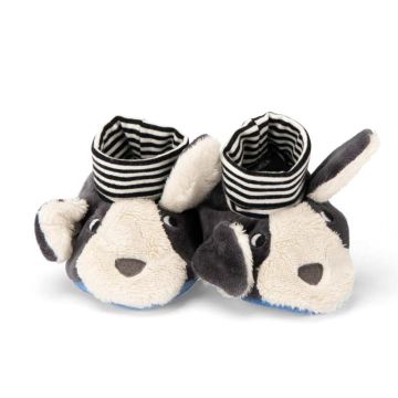 Babbucce Neonato Cane Puce di Moulin Roty Babbucce Neonato Cane Puce di Moulin Roty