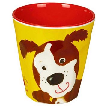 Bicchiere per Bambini Cane Giallo