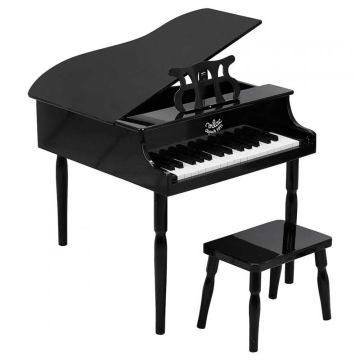 Black grand piano
