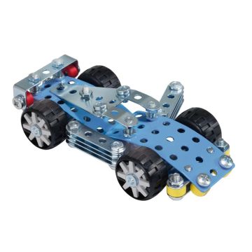 Auto da Corsa Blu da Costruire Meccano | Eitech - Bindi Giochi
