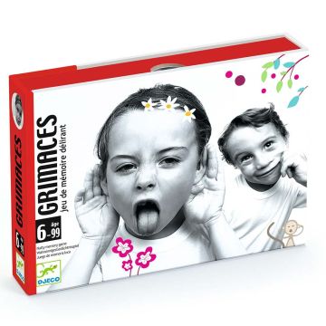 Carte da Gioco Grimaces di Djeco