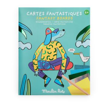 Carte Fantastiche Les Loufoques di Moulin Roty Carte Fantastiche Les Loufoques di Moulin Roty