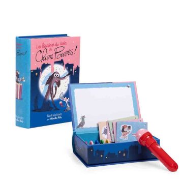 Cofanetto Lampada Proietta Storie Cane Puzzone