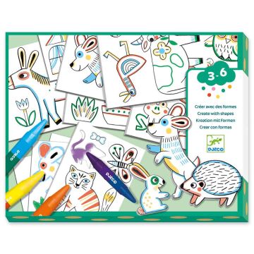 Colora e Incolla Animali