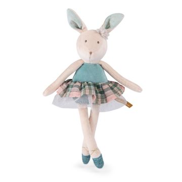 Bambola di Stoffa Coniglio Blu di Moulin Roty Bambola di Stoffa Coniglio Blu di Moulin Roty