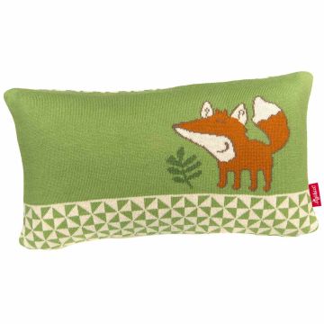 Cuscino in maglia per neonato Volpe