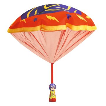 Idea regalo gioco dinamico aria aperta Djeco paracadutista da lanciare