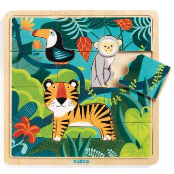 Puzzle in Legno Giungla