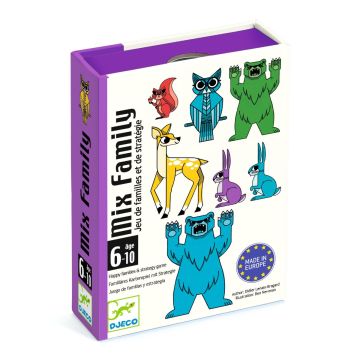 Gioco di Carte Mix Family di Djeco