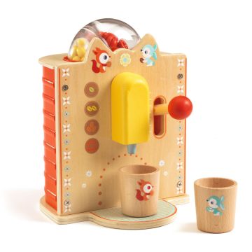 Macchina del caffè giocattolo in legno Espresso Djeco per bambini - Bindi Giochi