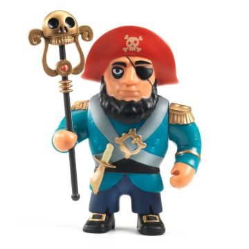Djeco Arty Toys Pirata Capitano Rosso