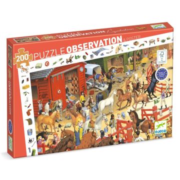 Djeco Puzzle Equitazione | Djeco - Bindi Giochi