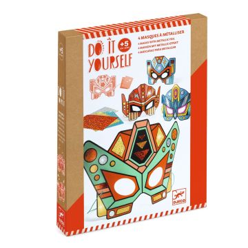 Maschere Fai da Te Super Robot di Djeco Maschere Fai da Te Super Robot di Djeco