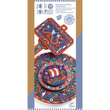 Martello e Scudo da Vichingo Fai da Te di Djeco Martello e Scudo da Vichingo Fai da Te di Djeco