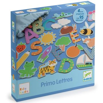 Quattro Giochi Prime Lettere di Djeco.  Quattro Giochi Prime Lettere di Djeco.