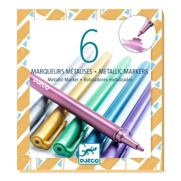 Set Pennarelli Metallizzati di djeco
