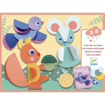 Collage per Bambini Forme Tonde