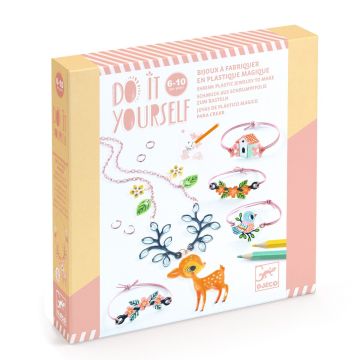 gioielli fai da te con plastica magica djeco kit creativo 8 anni bindi giochi