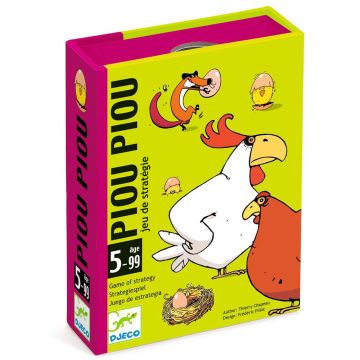 Djeco Carte da Gioco Piou Piou 