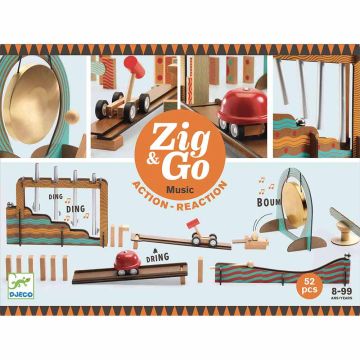 Domino Zig & Go Musicale 52 pcs