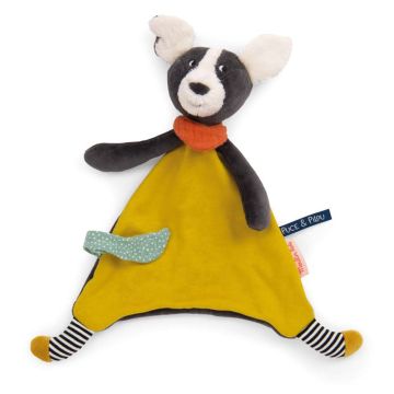 Doudou Giallo Cane Puce di Moulin Roty Doudou Giallo Cane Puce di Moulin Roty