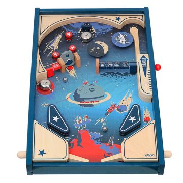 Flipper Spaziale in Legno