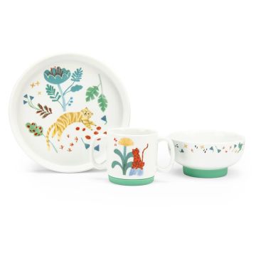 Set Pappa Porcellana Foresta Mawa | Moulin Roty - Bindi Giochi