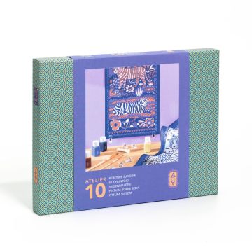 Atelier 10 - Pittura su seta tigre | Djeco - Bindi Giochi