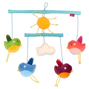 Giostrina Uccellini in Stoffa