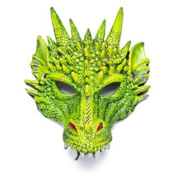 Maschera del Drago Verde di Great Pretenders Maschera del Drago Verde di Great Pretenders