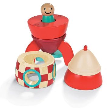 Set Figure Magnetiche in Legno Fattoria