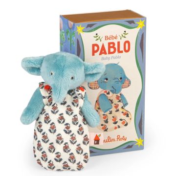 Pupazzo Elefante Pablo Bebè di Moulin Roty