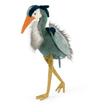 Peluche Airone Blu di Moulin Roty