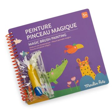 Pittura con Pennello Magico Les Toupitis di Moulin Roty Pittura con Pennello Magico Les Toupitis di Moulin Roty