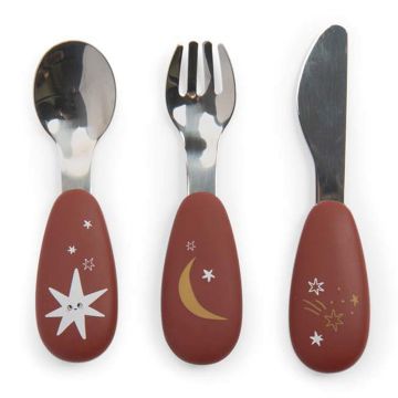 Set Posate rosa Après la Pluie di Moulin Roty