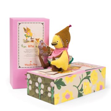 pupazzo anatra rita di moulin roty