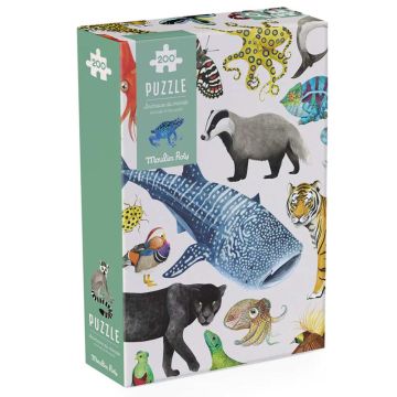 Puzzle Cerca e Trova Animali nel Mondo  Puzzle Cerca e Trova Animali nel Mondo