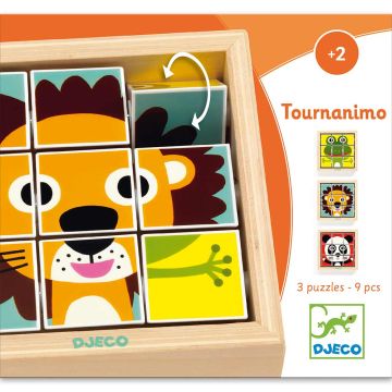 Puzzle in Legno Tournanimo