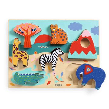 Puzzle Animali della Savana