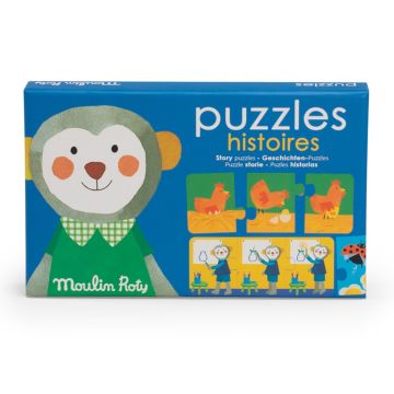 Puzzle le Storie Les Popipop di Moulin Roty