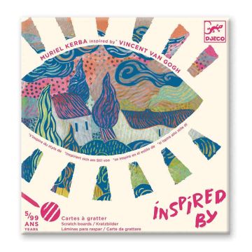 Quadri da Grattare Inspired By Vincent Van Gogh