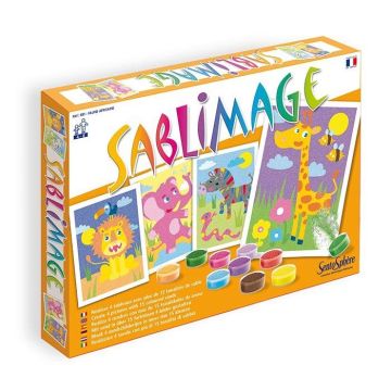 Sentosphere Sabbie Colorate Fauna Africana