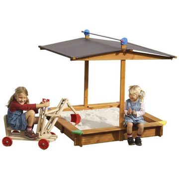 Sabbiera con Tettoia per Bambini