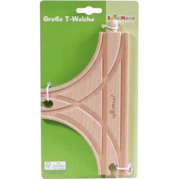  Scambio a T Binario in Legno